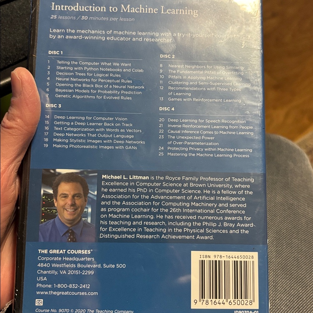 Introduction to Machine Learning Course Guidebook - Picture 4 of 4